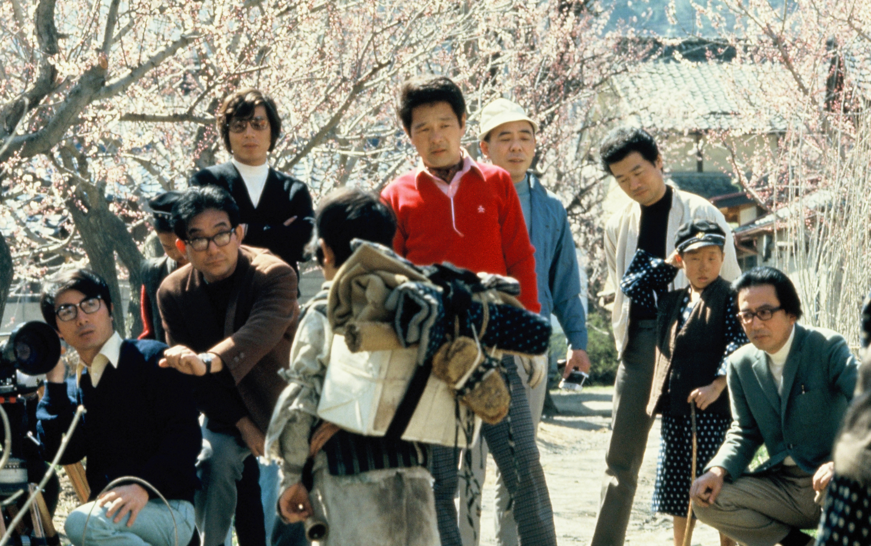 映画『砂の器』(74)撮影風景
