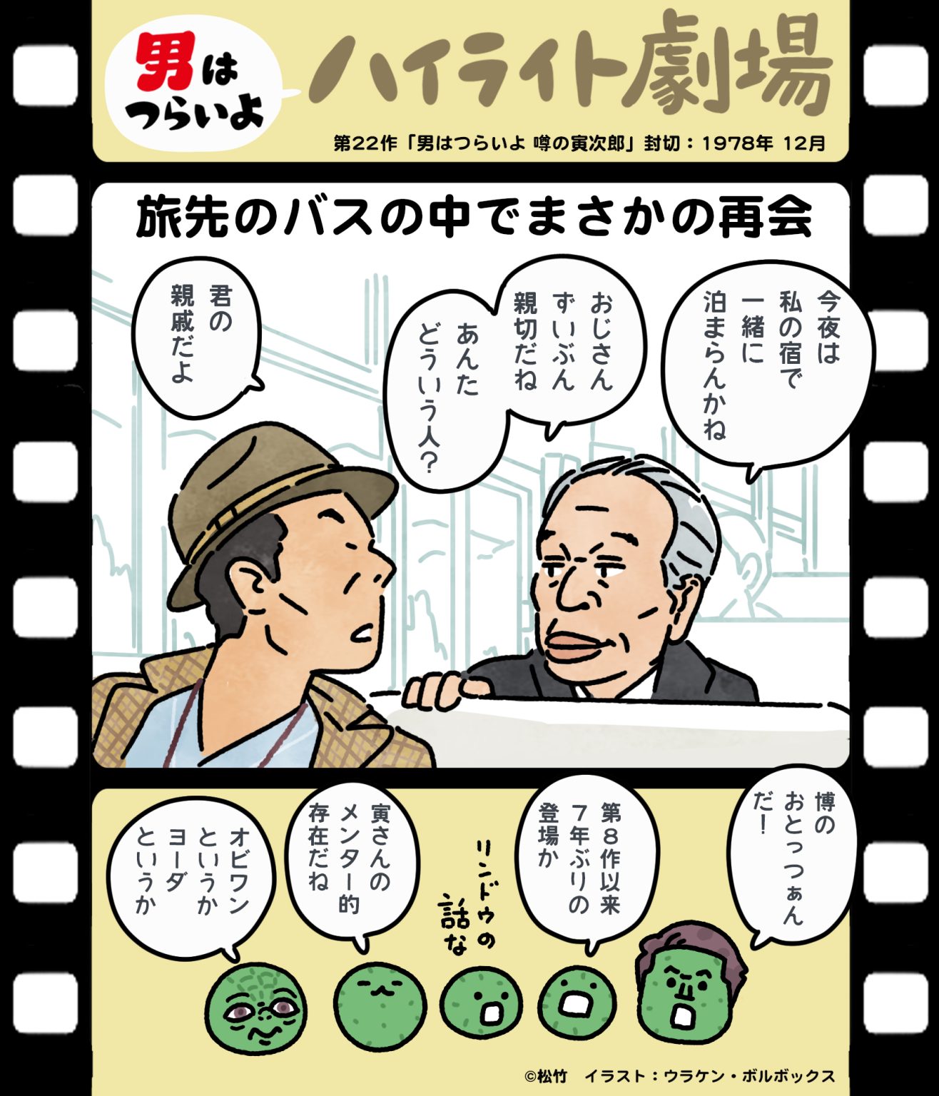 【4/6 更新】「図解・寅さん」ー『男はつらいよ』の全作品と世界観をイラストで順次、ご紹介! | 寅さんニュース | 松竹映画『男はつらいよ ...
