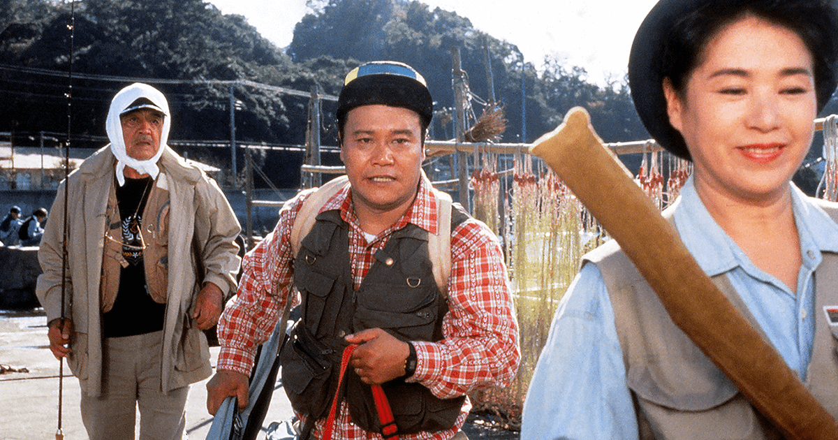 三國連太郎の映画 「釣りバカ日誌3」 西伊豆を舞台に繰り広げ